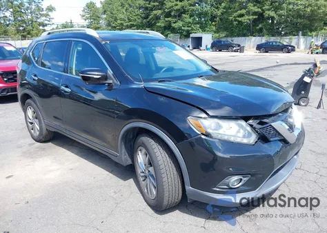 2014 Nissan Rogue Sl z USA, uszkodzony, nr VIN 5N1AT2MV7EC782781